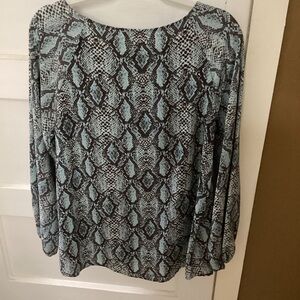 Women's Snake Print Top